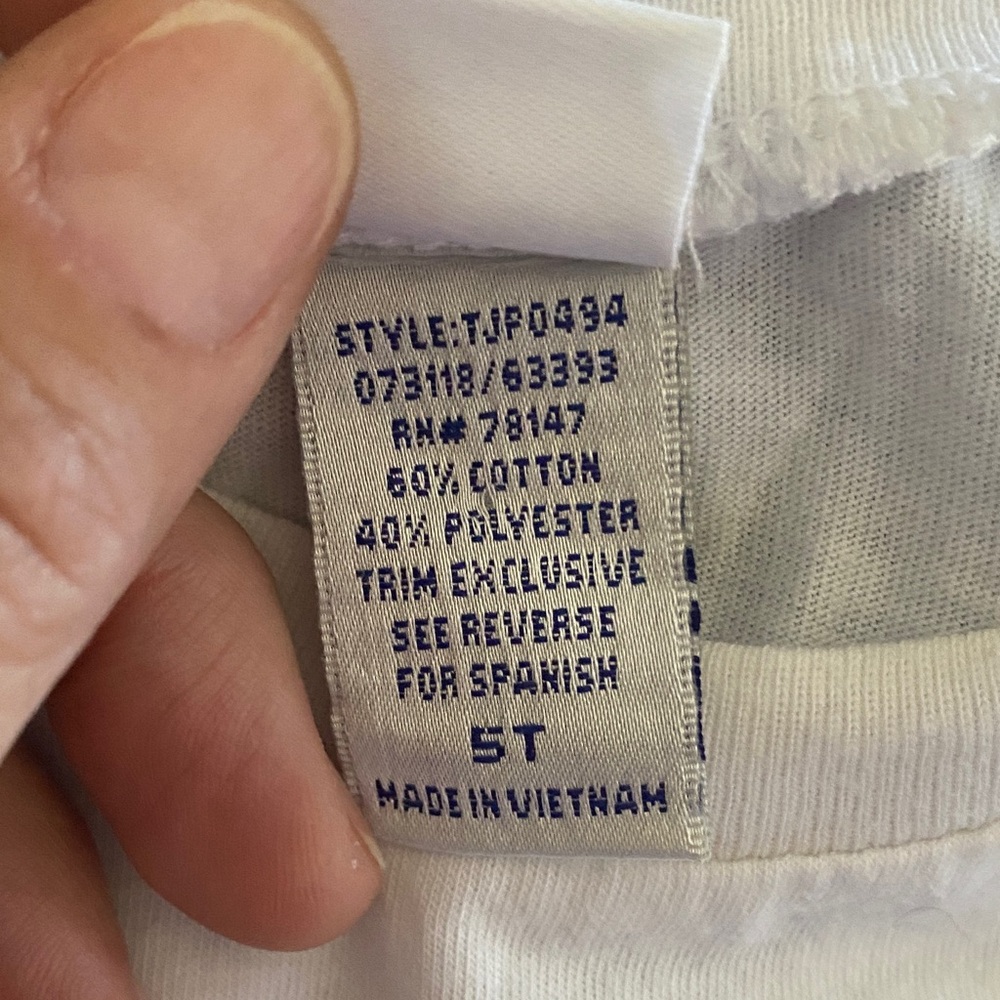 White Graphic Tee for Kids - Picture 3 of 4